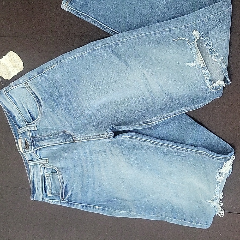 ALTERD STATE Blue Distressed Jeans Size 1/25 Medium - Picture 6 of 10